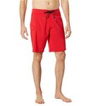 Volcom Men's Standard Lido Solid Mod 20" Boardshort, Ribbon Red, 38