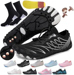 AddBili Grounding Shoes. These Copper-Grounded Barefoot Shoes are Effectively grounding, Soft, and Comfortable 2- BLACK45