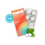 Sunii energy gum - Boost in 5 minutes, 100mg Caffeine, Stay Alert for Workouts, Study, Work & Travel, 5 calories, Sugar-Free & Gluten-Free. Ideal Alternative to Energy Drinks