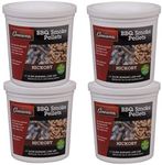 Camerons Smoking Wood Pellets (Hickory, 4 Pints)- Kiln Dried BBQ Pellets- 100% All Natural Barbecue Wood for Smoker Grill, Pellet Grill & Fire Pit - Infuse Smokey Flavor in Food- Grilling Gift for Dad