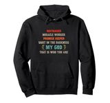 Waymaker Miracle Worker Promise Keeper John 3:16 - Christian Pullover Hoodie