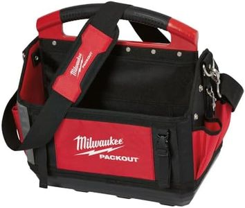 Milwaukee 48228315 Packout Jobsite Storage Tote 380mm (15"), Red
