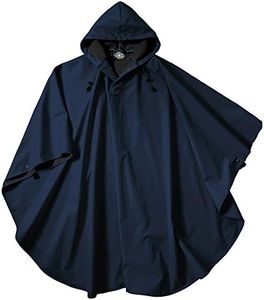 Charles River Apparel Mens Pacific Rain Poncho, Navy, One Size