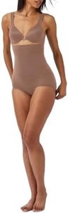 SPANXsculpt Seamless Power High-Waisted Brief - Lightweight All-Day Comfort - Core Control Shapewear - High-Waisted Underwear - Cafe Au Lait - 3X