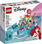 LEGO Disney Ariel’s Storybook Adventures 43176 Creative Little Mermaid Building Kit, New 2020 (105 Pieces)