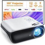 Projector, Native 1080P Bluetooth P