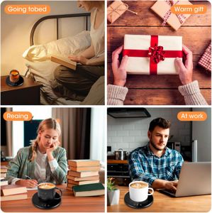 Electric Coffee Mug Warmer – Desktop Beverage Heater Plate