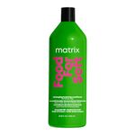 Matrix Detangling Hydrating Conditioner for Dry, Brittle and Damaged Hair, with Avocado Oil and Hyaluronic Acid, Food For Soft, 1 Litre