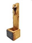 Beer bottle opener handmade & personalised!. Stunning top quality gift for husband or father's day! For bar, garden, or man cave.