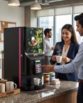 GODREJ VENDING Ecostar Coffee & Tea Machine – 2 Canister Tabletop Automatic Premix Brewer for Instant Hot Beverages at Home, Office & Shop | Sold by Premsons (Black)