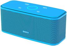 Bluetooth Speaker DOSS SoundBox, Portable Wireless Bluetooth 4.0 Touch Speakers with 12W HD Sound and Bold Bass, Handsfree, 12H Playtime for Phone,TV, Tablet, Gift Ideas-Blue