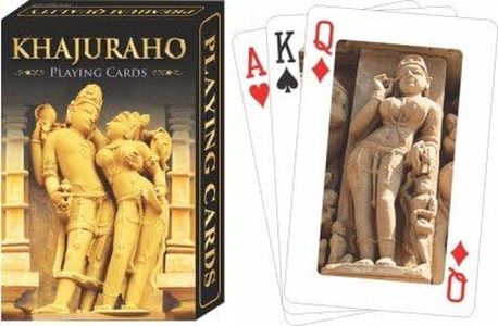 Skywalk India Souvenir Khajuraho Playing Cards,Perfect for Decoration,Gifting