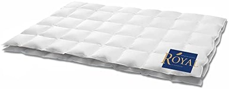 Hanskruchen Royal Couette, Coton 100% Duvet d'oie, Blanc, 200 x 220 cm