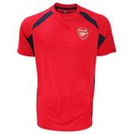 Arsenal F.C. Men's Training Arsenal Men's Training T-Shirt - Navy/Red, Medium