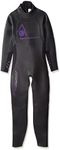 Aqua Sphere Women's Powered Pursuit Wet Suit, Black/Purple, X-Small