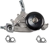 Mellling Water Pump, Mechanical, Black Pulley, 6.582 in Hub Height, Aluminum, Natural