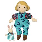 Manhattan Toy Playdate Friends Ollie Machine Washable and Dryer Safe 35.56cm Doll with Companion Stuffed Animal