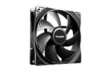 be quiet! Pure Wings 3 120mm PWM Fan, high Maximum Speed, Low Minimum Speed, optimised Fan Frame, exceptionally high air Pressure, Very Quiet Operation, Rifle Bearing, BL105