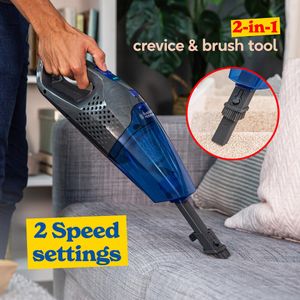 Russell Hobbs Centaur 2-in-1 Cordless Stick Vacuum, 800W, Grey/Blue