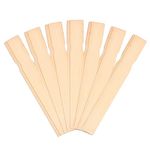 Wooden Paint Stir Sticks - ANTETOK Paint Sticks 10 Inch Wood Stirrers Paddles Resin or Wood Craft Sticks, Garden and Library Markers(Pack of 50)