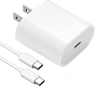 20W USB C Fast Charger for iPad Pro 13/12.9/11 inch, iPad Air 13/11 inch 5/4th Generation, iPad 10th, iPad Mini, with 6.6ft USB C to C Charging Cable