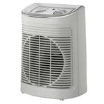 Rowenta SO6510F2 Radiator and Blower Fan Instant Comfort Aqua Auxiliary Heating Bathroom Ventilation Hot Cold 2 Speeds 2400W Quiet Gray