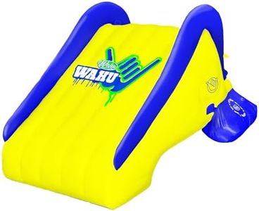 Wahu Rippa Dippa Pool Slide for Kids – Steep High-Speed Water Ride with Continuous Spray System – Durable Inflatable Design for Outdoor Swimming Pool Fun – 70kg Weight Limit