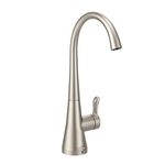 Moen S5520SRS Sip Transitional Cold Water Kitchen Beverage Faucet with Optional Filtration System, Spot Resist Stainless