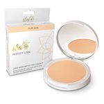 Iba Pure Skin Perfect Look Long Wear Mattifying Compact - Medium Shell, 9g | Even Coverage | Oil Free | Matte Finish | SPF 15 | Face Makeup | 100% Natural | Halal Certified & Vegan Makeup