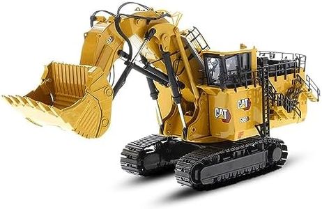 Caterpillar Diecast Masters 85650 Mining Excavator 6060FS with Front Shovel, Detailed H0 CAT Construction Vehicle, Scale 1:87, Approx. 24 x 11 x 12 cm, from 14 Years, for Model Railways and Collectors