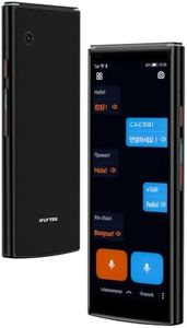 iflytek Traductor de Idiomas, 96% de precisión para traducciones en línea, función de traducción Cara a Cara para Pantalla Dividida, traductor con Salida de Voz, traducción bidireccional sin conexión