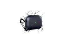 Catalyst - Premium Edition Waterproof Case for AirPods Pro, Carabiner, Compatible Wireless Charging, Retail Packaging (Midnight Blue)