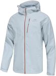 NORDIC OUTLAND Mens Rain Jacket wit