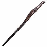 Handicraftviet Hand Carved Wooden Magic Wands 15 Inch for Witchcraft Collectible and Cosplay Witch Wand Magical Gift for Children and Adults on Halloween, Christmas and Birthday Party(Bird Wand stick)