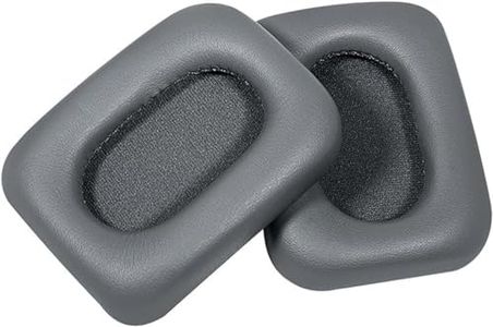 Replacement Earpads Protein Leather Ear Pads Cushions Cover Repair Parts Compatible with Monster Inspiration Over-Ear Headphones (Grey)