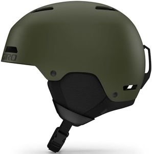 Giro Ledge Ski Helmet - Snowboard Helmet for Men, Women & Youth - Matte Trail Green - L (59-62.5cm)