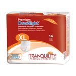 Tranquility Premium OverNight Disposable Absorbent Underwear XL by case