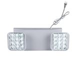 Mywellian Plug in LED Emergency Light for Power Outage,4Hours 300lm Home Power Failure Lights,Commercial Emergency Exit Lighting for Business,UL 924 AC85-277V