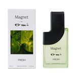 Ossa Magnet Fresh Unisex Eau De Parfum 100ml | Premium Perfume For Men And Women | Long Lasting Fragrance With Lemon, Patchouli, Cedarwood, Musk, Amber | Energizing Scent