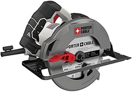 PORTER-CABLE 7-1/4-Inch Circular Saw, Heavy Duty Steel Shoe, 15-Amp (PCE300)