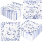 Something Blue Bridal Shower Napkins