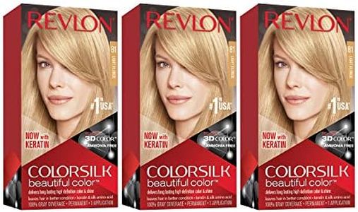 Revlon Colorsilk Beautiful Color, Light Blonde, 3 Count