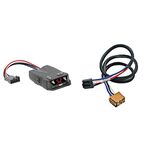 Reese Towpower 8507111 Brakeman IV Compact Brake Control + 7805011 Brake Control Wiring Harness (for Chevy)