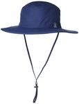 PGA TOUR Men’s Solar Golf Bucket Hat with Chin Strap, Peacoat, One Size