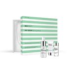 BIOEFFECT EGF Serum Gift Set with mini Volcanic Exfoliator and Micellar Water, Anti-Aging, Hydrating, Wrinkle-Fighting Facial Skin-Care with Growth Factor and Hyaluronic Acid plus Free Tote Bag