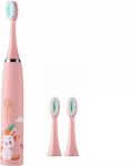 Uvasaggaharam Battery Operated Kids Cartoonic Vibrating/Oscillating Toothbrush for cleaning the teeth rigorously with soft brisels and Make Brushing a fun for children.