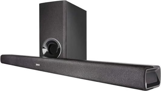 Denon DHT-S316 Bluetooth Soundbar Speaker Dolby Audio w/Wireless Subwoofer BLK