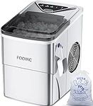 Ice Maker Machine Countertop Ice Machine, Self-Cleaning Ice Maker, 9 Cubes Ready in 6 Mins, 26lbs in 24Hrs Portable Ice Cube Maker Machine for Home/Kitchen/Office/Bar