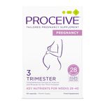 Proceive® Pregnancy Trimester 3 (28 Weeks) Vitamin & Mineral Supplements 60 Capsules - Vegan