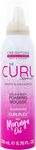 The Curl Company Hold and Body Foaming Mousse (200 ml) - Defines Curls and Waves, Eliminates Frizz and Smoothes Unruly Flyways; Professionally Formulated with Curplex and Nourishing Moringa Oil